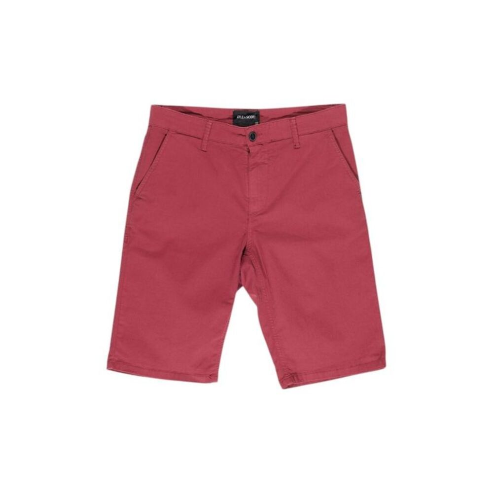 Lyle & Scott Bordeaux Cotton Bermuda Men's Shorts
